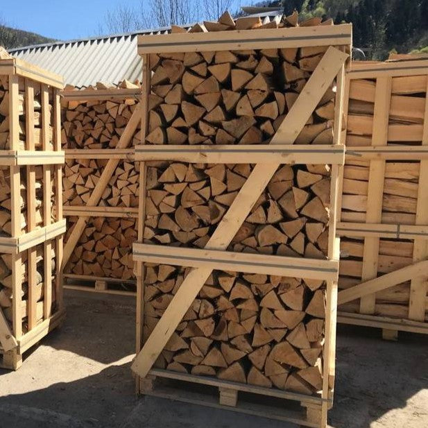 Ovengedroogd Beuken Haardhout grote pallet